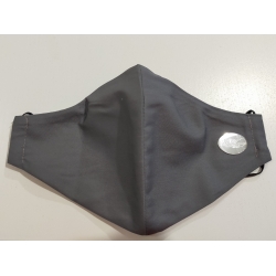 Maseczka ochronna bawełniana szara