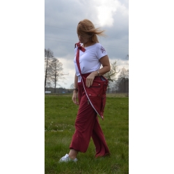 Torba trójkątna z dopinanymi kieszeniami