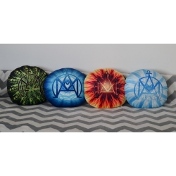 Poduszka ze wzorem żywiołu ziemi