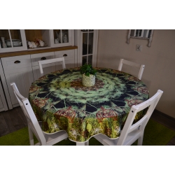 Obrus ze wzorem żywiołu Ziemi