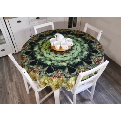 Obrus ze wzorem żywiołu Ziemi