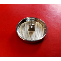 Guzik metalowy srebrny